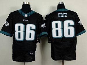 Nike Eagles #86 Zach Ertz Black Alternate Men's Stitched NFL New Elite Jersey