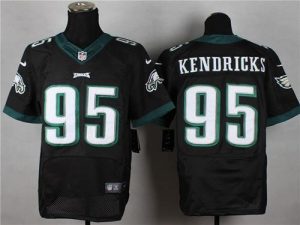 Nike Eagles #95 Mychal Kendricks Black Alternate Men's Stitched NFL New Elite Jersey