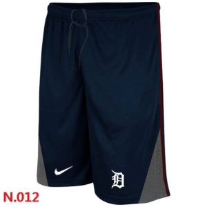 Nike MLB Detroit Tigers Performance Training Shorts Dark Blue