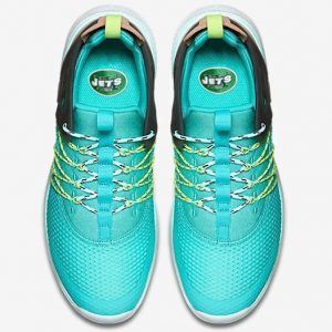 Nike New York Jets London Olympics Green Shoes-1