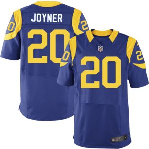 Nike Rams #20 Lamarcus Joyner Royal Blue Alternate Men's Stitched NFL Elite Jersey