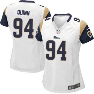 Nike Rams #94 Robert Quinn White Women's Stitched NFL Elite Jersey