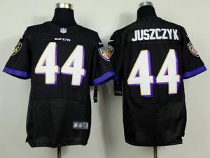 Nike Ravens #44 Kyle Juszczyk Black Alternate Men's Stitched NFL New Elite Jersey