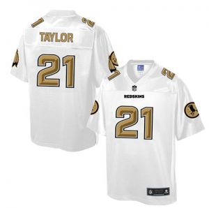 Nike Redskins #21 Sean Taylor White Men's NFL Pro Line Fashion Game Jersey