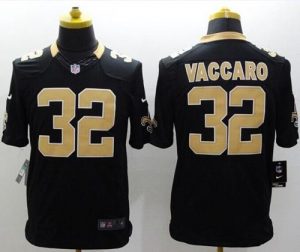 Nike Saints #32 Kenny Vaccaro Black Team Color Men's Stitched NFL Limited Jersey