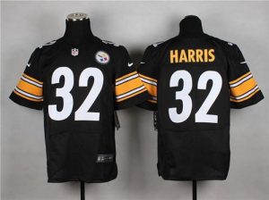 Nike Steelers #32 Franco Harris Black Team Color Men's Stitched NFL Elite Jersey