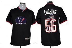 Nike Texans #56 Brian Cushing Black Men's NFL Game All Star Fashion Jersey