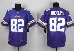 Nike Vikings #82 Kyle Rudolph Purple Team Color Men's Stitched NFL Elite Jersey