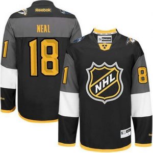 Predators #18 James Neal Black 2016 All Star Stitched NHL Jersey