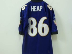 Ravens #86 Todd Heap Purple Stitched NFL Jersey