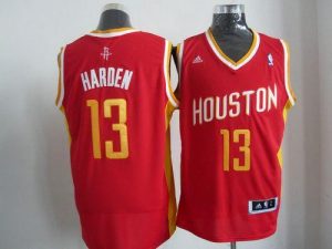 Revolution 30 Rockets #13 James Harden Red Alternate Stitched NBA Jersey