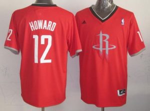 Rockets #12 Dwight Howard Red 2013 Christmas Day Swingman Stitched NBA Jersey