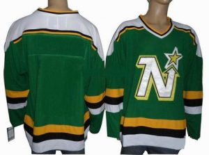 Stars Blank Embroidered Green NHL Jersey