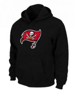 Tampa Bay Buccaneers Logo Pullover Hoodie Black