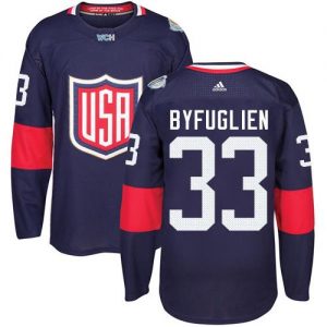 Team USA #33 Dustin Byfuglien Navy Blue 2016 World Cup Stitched NHL Jersey