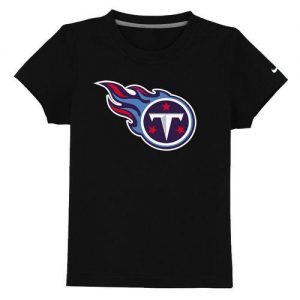 Tennessee Titans Sideline Legend Authentic Logo Youth T-Shirt Black