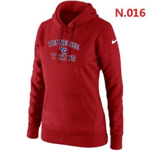 Women's Nike Tennessee Titans Heart & Soul Pullover Hoodie Red