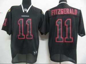 Cardinals #11 Larry Fitzgerald Lights Out Black Stitched NFL Jersey