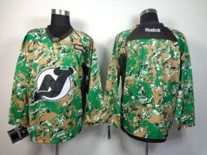 Devils Blank Camo Veterans Day Practice Stitched NHL Jersey