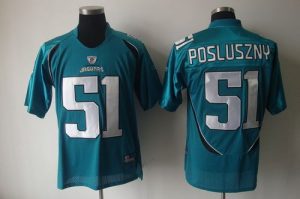 Jaguars #51 Paul Posluszny Green Stitched NFL Jersey