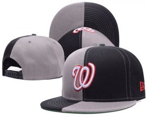 MLB Washington Nationals Stitched Snapback Hats 010