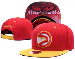 Mitchell and Ness NBA Atlanta Hawks Stitched Snapback Hats 019