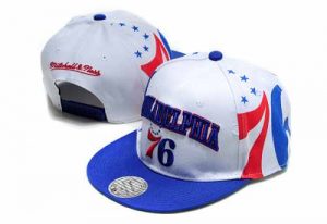 Mitchell and Ness NBA Philadelphia 76ers Stitched Snapback Hats 015