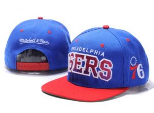 Mitchell and Ness NBA Philadelphia 76ers Stitched Snapback Hats 016