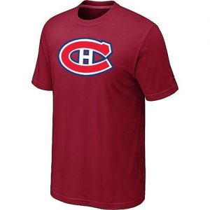 Montreal Canadiens Big & Tall Logo Red NHL T-Shirts