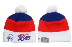 NBA Philadelphia 76ers New Era Logo Stitched Knit Beanies 002