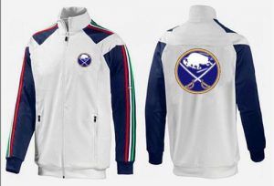 NHL Buffalo Sabres Zip Jackets White-1