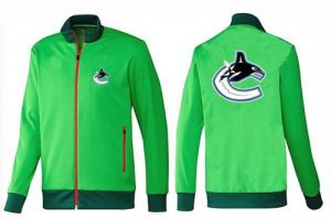 NHL Vancouver Canucks Zip Jackets Green-1