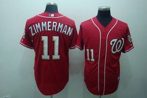 Nationals #11 Zimmerman Ryan Stitched MLB Jersey