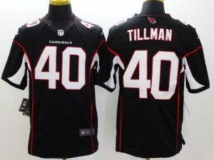 Nike Cardinals #40 Pat Tillman Black Alternate Men's Stitched NFL Limited Jersey