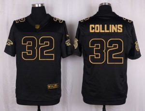 Nike Falcons #32 Jalen Collins Black Men's Stitched NFL Elite Pro Line Gold Collection Jersey