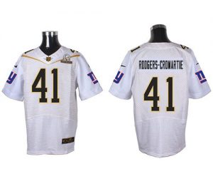 Nike Giants #41 Dominique Rodgers-Cromartie White 2016 Pro Bowl Men's Stitched NFL Elite Jersey