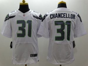 Nike Seahawks #31 Kam Chancellor White Men's Stitched NFL Elite Jersey